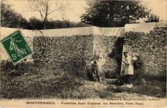 Montfermeil Fontaine Jean-Valjean à Montfermeil