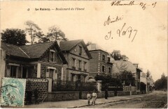Le Raincy Boulevard de l'Ouest au Raincy