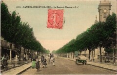Pantin Aubervilliers - La Route de Flandre à Aubervilliers