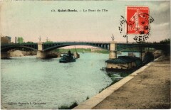 Saint-Denis Le Pont de l'Ile à Saint-Denis