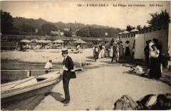 L'Isle-Adam La Plage - Les Cabines -
													93 Seine Saint Denis
												