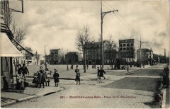 Montreuil-sous-Bois Place de la Republique à Montreuil