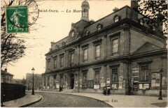 Carte postale ancienne La Mairie
                                                                     à Saint-Ouen-sur-Seine
                                