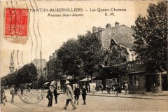 Pantin Aubervilliers - Quatre-Chemins - Avenue Jean-Jaures à Aubervilliers