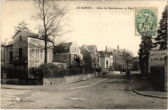 Le Raincy Allee du Rendez-Vous au Raincy