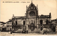 Montreuil-sous-Bois Eglise à Montreuil
