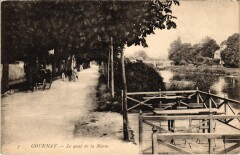Gournay-sur-Marne Le Quai de la Marne à Gournay-sur-Marne