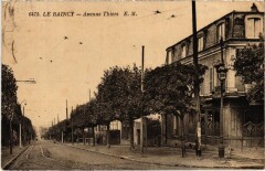 Le Raincy Avenue Thiers au Raincy