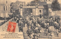 Montlucon - Concours International De Musique Du 14 Et 15 Aout 1910 - Def