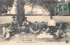 Le Cantal - Nos Campagne - Le Repas Des Moissonneurs