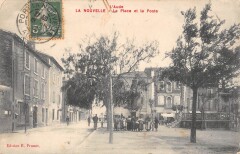 La Nouvelle - La Place Et La Poste -
													11 Aude
												