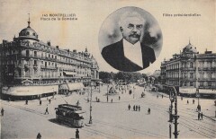 Montpellier - Place De La Comedie - Fetes Presidentielles à Montpellier