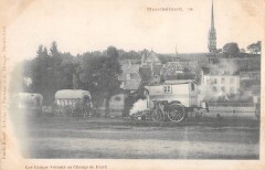 Montbeliard - Les Camps Volants Au Champ De Foire - Gitans - Bohemiens