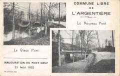 Commune Libre De L'Argentiere - Le Nouveau Pont