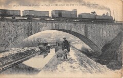 Montbrison - Pont Du Chemin De Fer Et Canal Du Forez - Train -
																					42600 Montbrison
																			