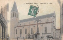 Lagresle - L'Eglise Et La Place