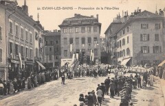 Evian - Procession De La Fete Dieu -
													74 Haute Savoie
												