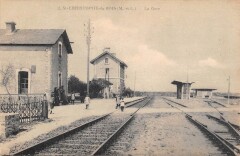 Saint Christophe Du Bois - La Gare -
													45 Loiret
												