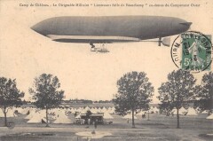Camp De Chalons - Le Dirigeable Militaire Lieutenant Selle De Beauchamp / -
													51 Marne
												
