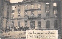 Senlis - Carte Photo - Rue De La Republique - Bombardement De Senlis -
																					60300 Senlis
																			