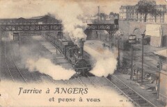 J'Arrive A Angers Et Pense A Vous - Train à Angers