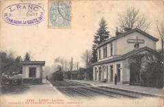 Loisy - La Gare - Train -
													51 Marne
												