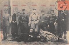 Cpa De Mourmelon Cosmopolite