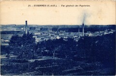 Essonnes Vue Generale des Papeteries