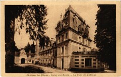 Soisy-sur-Ecole Chateau des Reaux - La Cour du Chateau