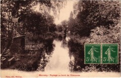 Mennecy Paysage au Bord de l'Essonnes à Mennecy