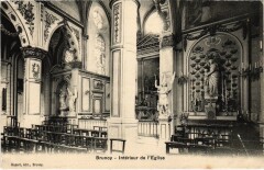 Brunoy Interieur de l'Eglise à Brunoy