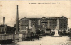 Corbeil Grands Moulins et le Square