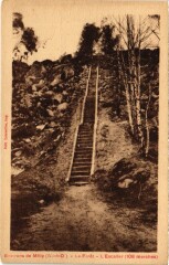 Environs de Milly-la-Foret La Foret - Escalier