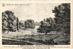 Mereville Entree du Parc