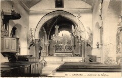Crosne Interieur de l'Eglise à Crosne