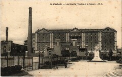 Corbeil Grands Moulins et le Square
