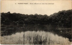 Le Plessis-Piquet Etang d'Ecoute s'Il Pleut