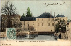 Milly-la-Foret Chateau et Riviere