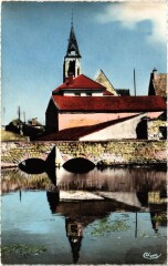 Milly-la-Foret L'Eglise et le Pont du Chateau