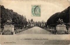 Grosbois - Le Chateau et les Parterres