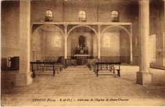 Contin Interieur de l'Eglise -
													91 Essonne
												