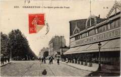 Charenton Le Quai pres du Pont France
