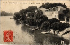 La Varenne Le Quai Saint-Hilaire France