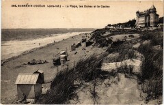 Saint-Brevin l'Ocean La Plage les Dunes et le Casino France