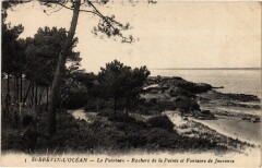 Saint-Brevin l'Ocean Rochers de la Pointe et Fontaine France