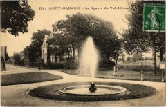 Saint-Maurice Le Square du Val d'Osne France à Saint-Maurice