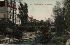 Saint-Maurice La Passerelle France à Saint-Maurice