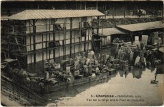 Charenton Vue sur la berge vers le Pont France