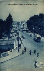 Charenton Perspective du Pont France