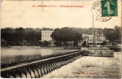 Ablon Ecluses et barrage France -
													94 Val de Marne
												